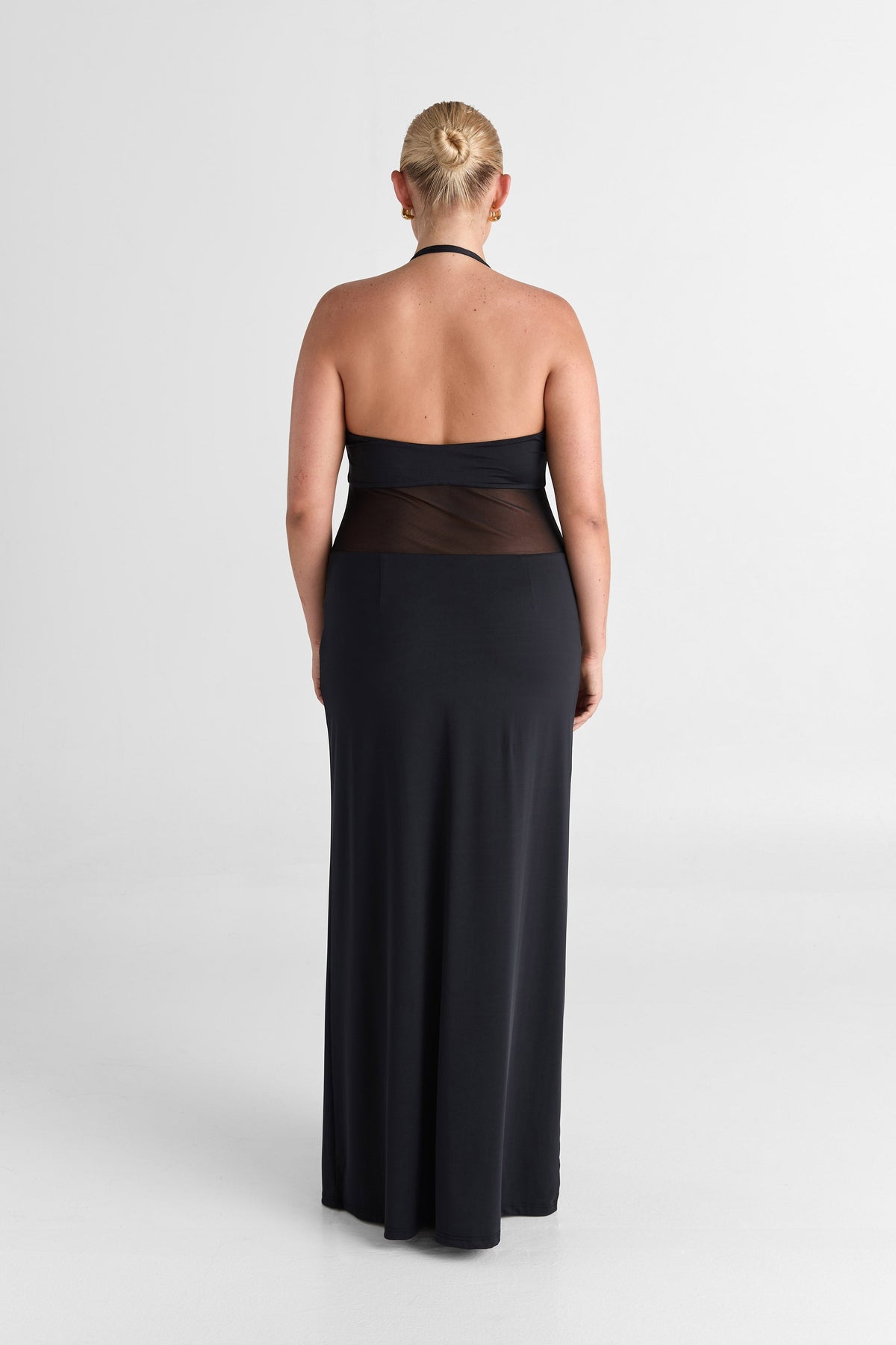 Vestido Sariya Maxi – Negro Nocturno