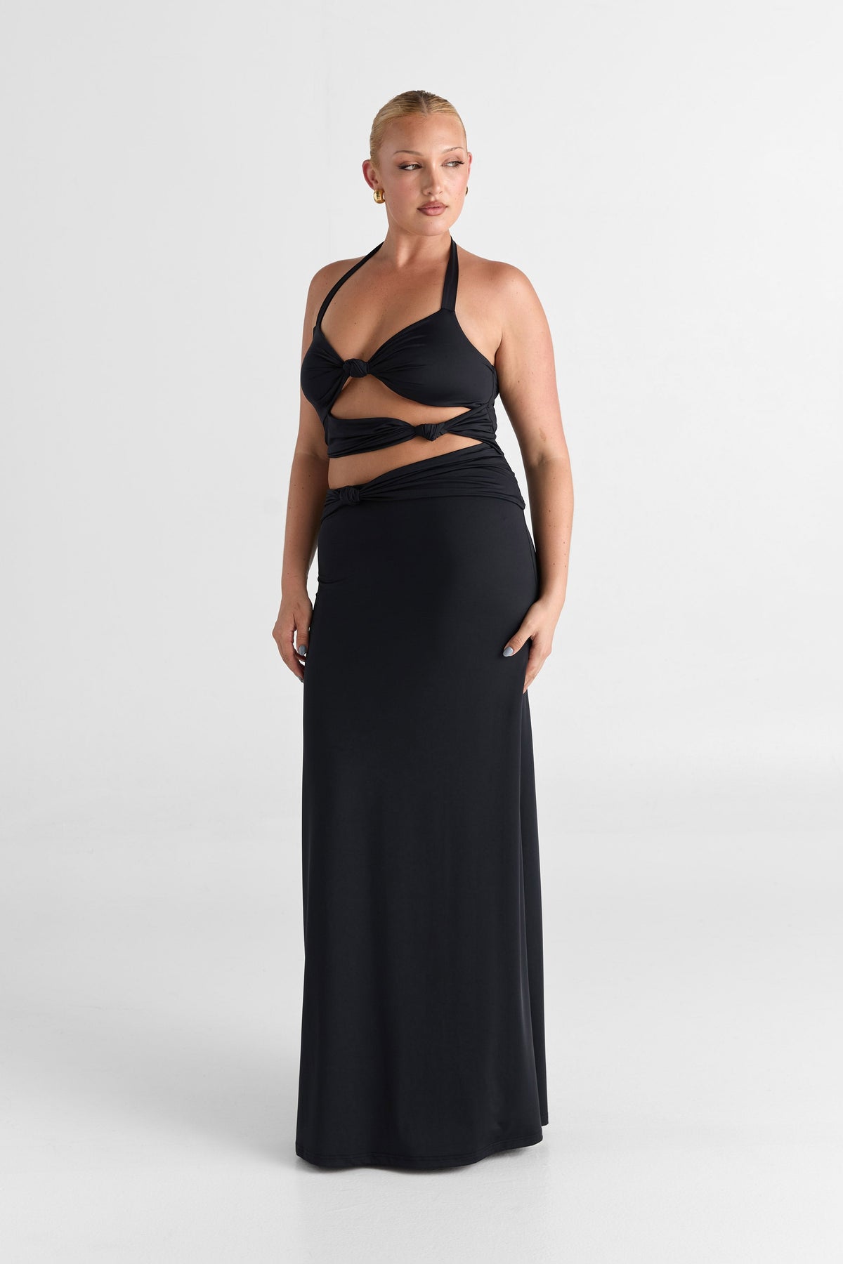 Vestido Oralia Chic – Negro Elegante