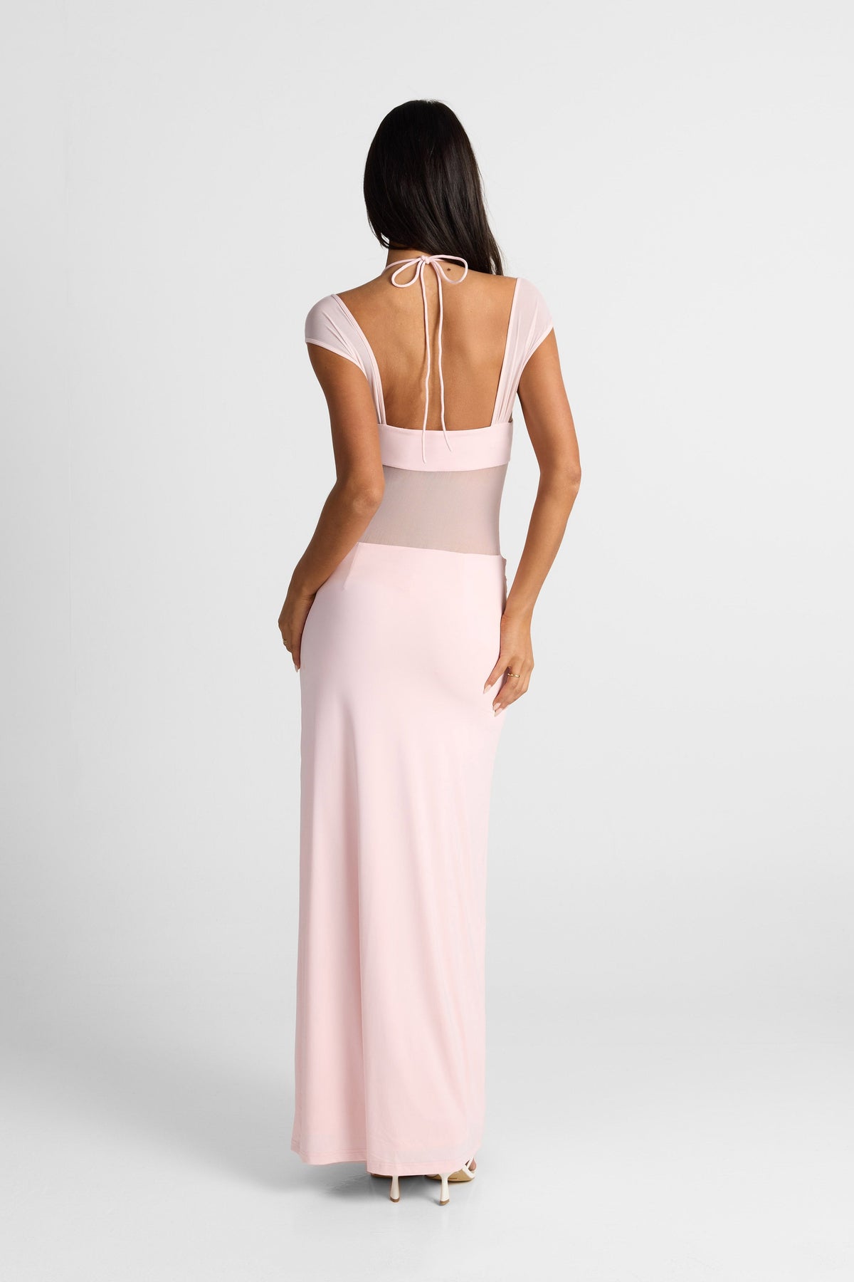 Vestido Freya Maxi – Rosa Chic