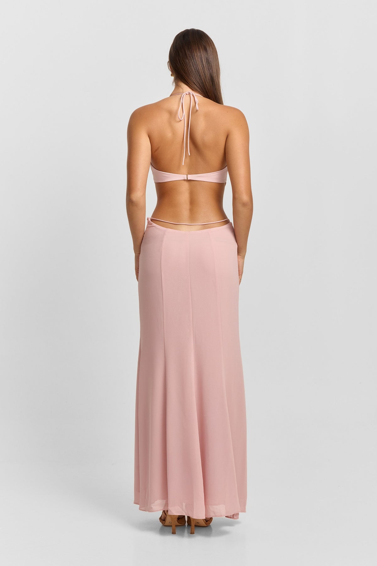 Vestido Scarlett Maxi – Rosa Romántico