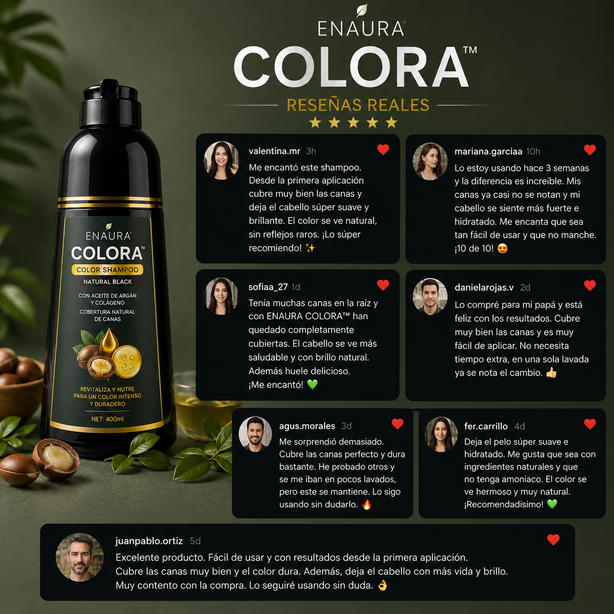 Enaura COLORA™ — Renovación del Color