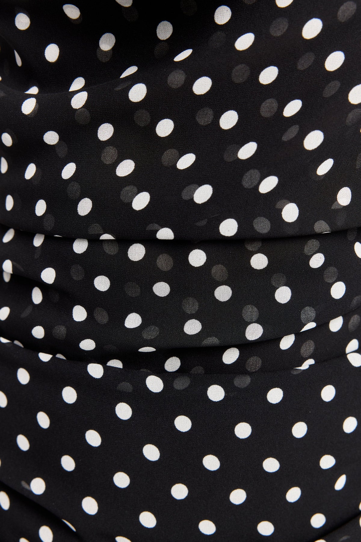 Vestido Clara Maxi – Negro Lunares