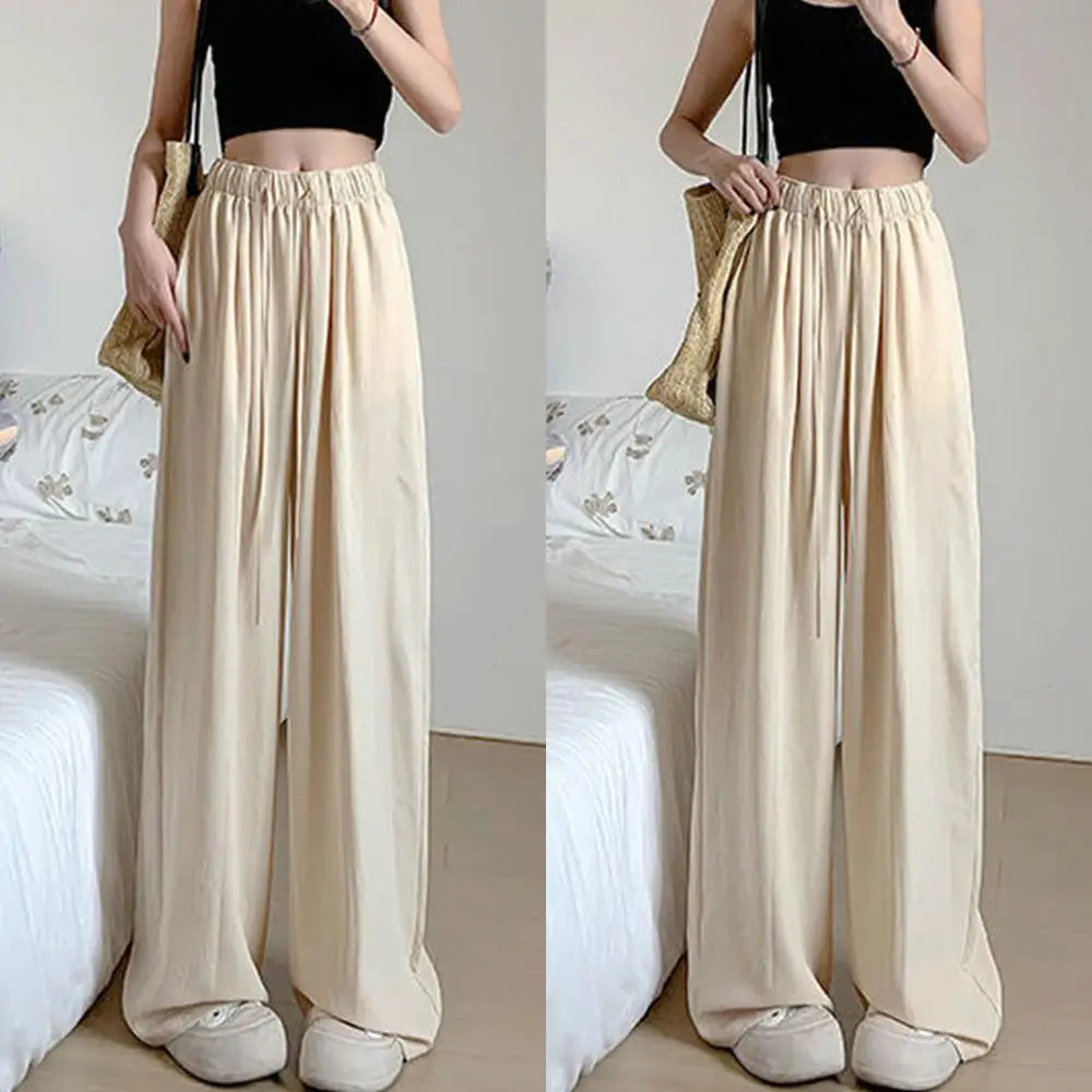 Pantalón Silk Flow – Estilo Coreano