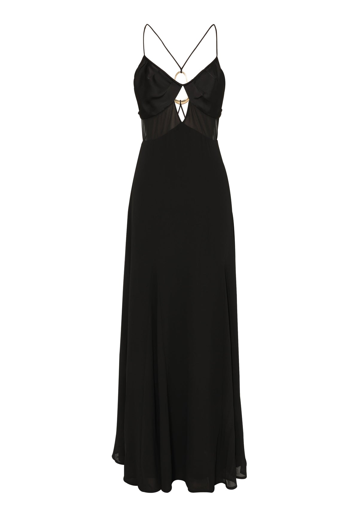Vestido Electra Maxi – Negro Impacto