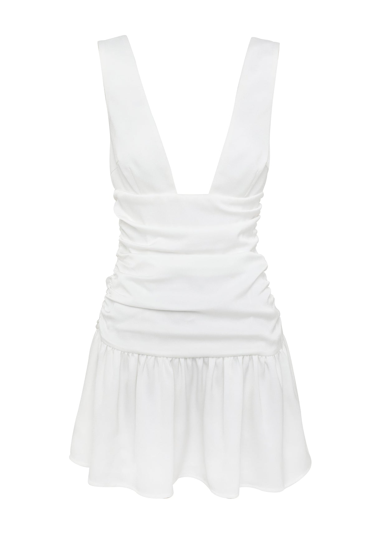 Vestido Flora Mini – Blanco Floral