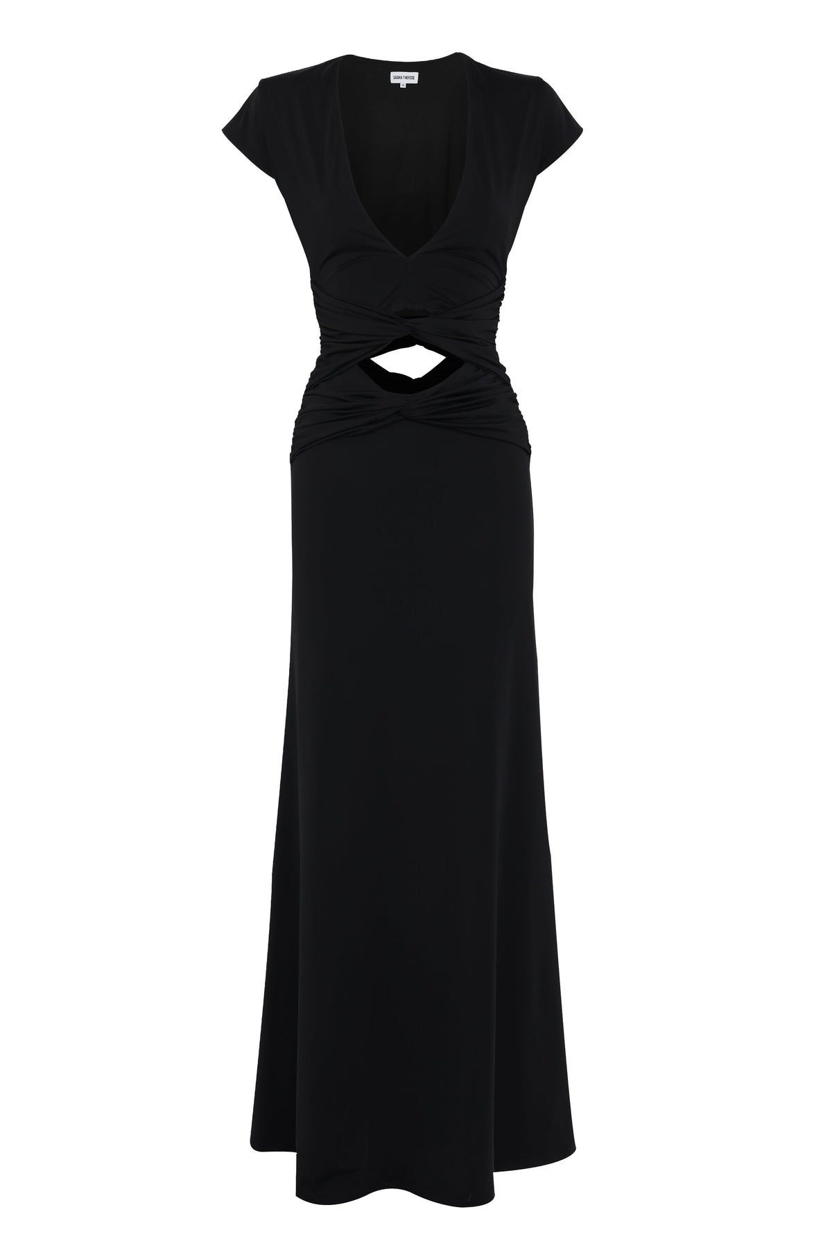 Vestido Arielle Maxi – Negro Sofisticado