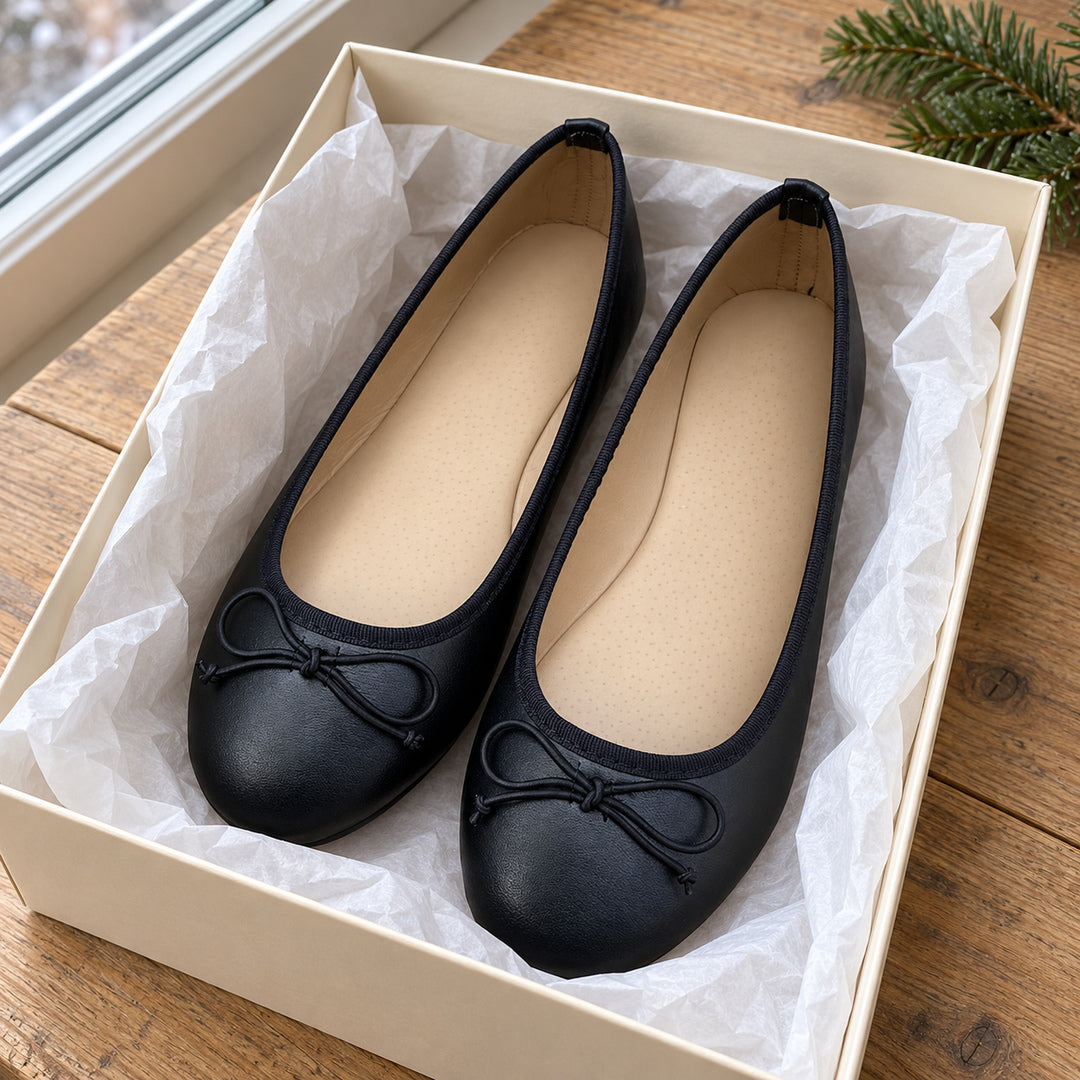 Bailarinas con Lazo Negro — presentación de regalo