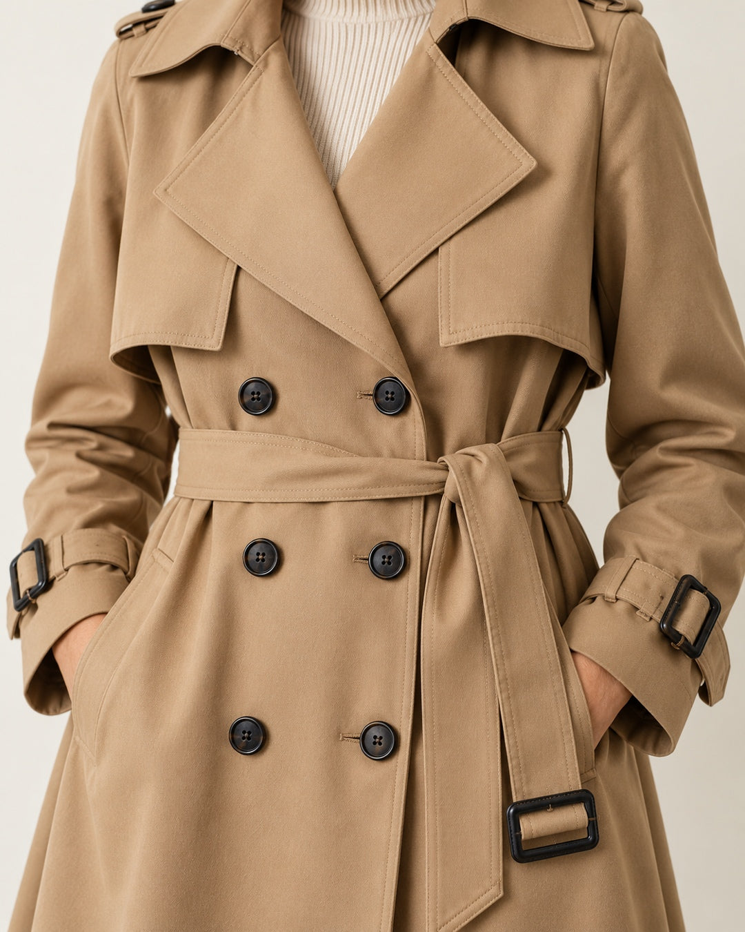 Gabardina Clásica con Cinturón · 5