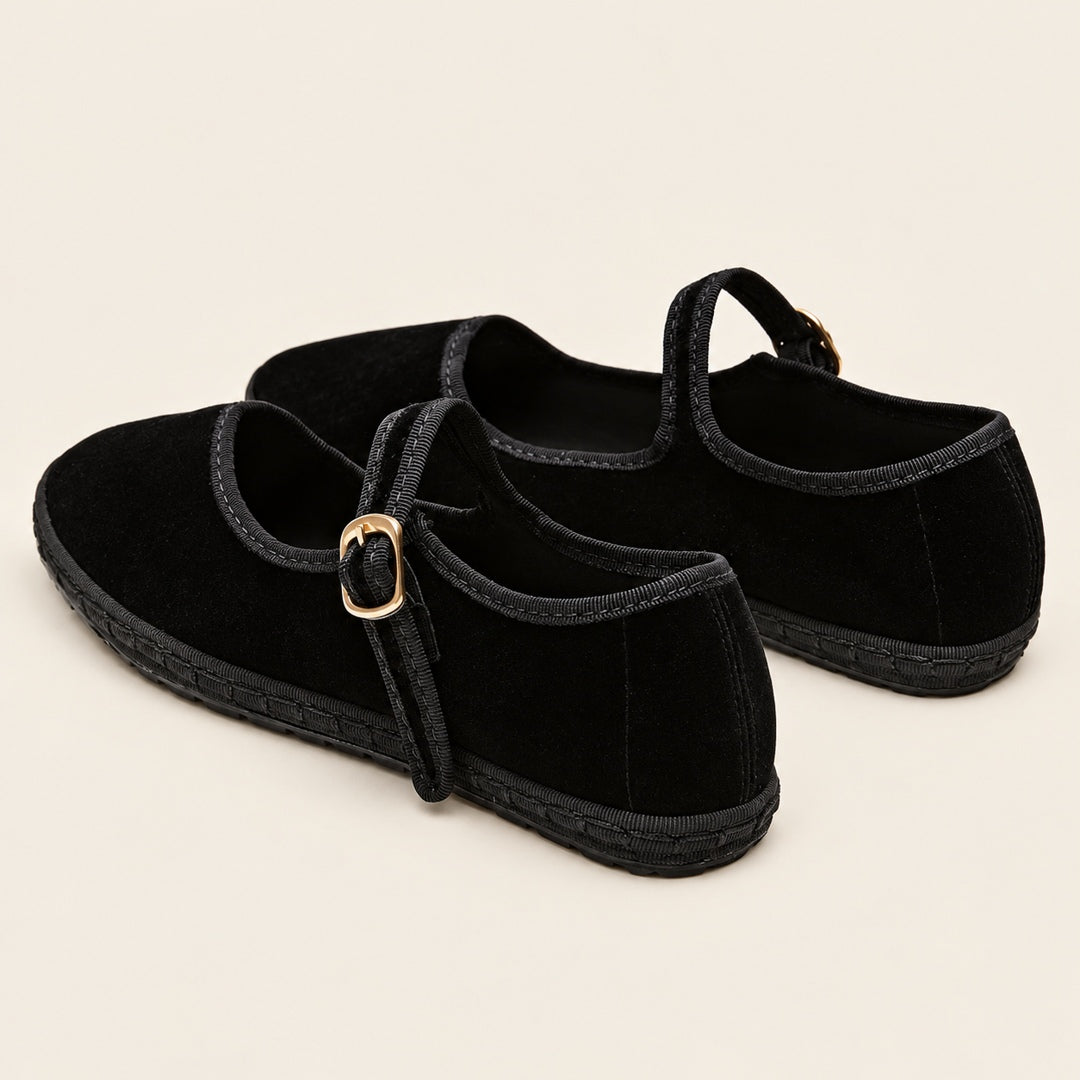 Merceditas de Terciopelo – Negro · 1