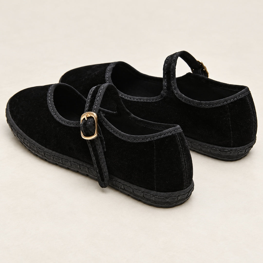 Merceditas de Terciopelo – Negro · 3
