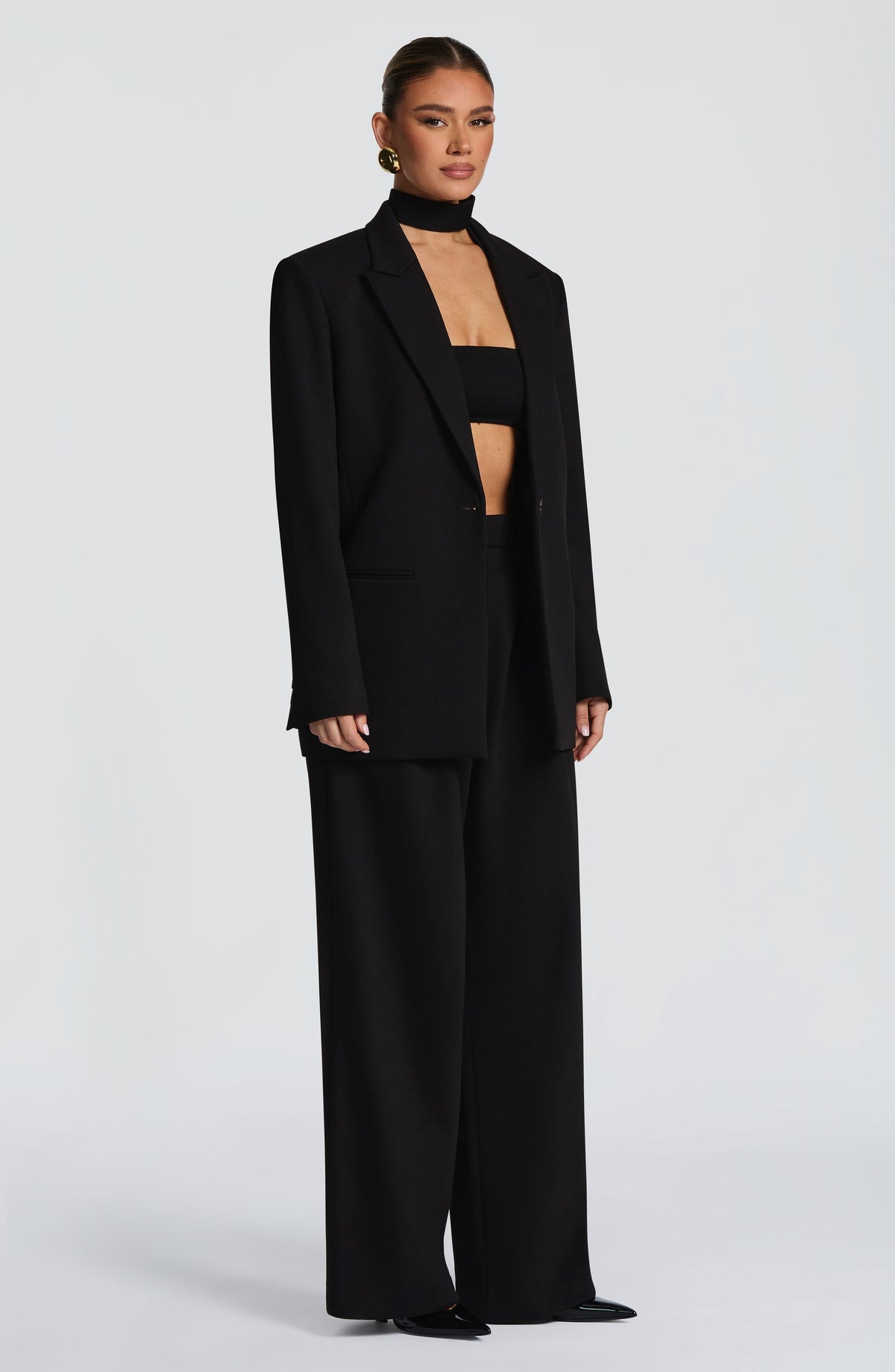 Blazer Oversize Reece – Negro