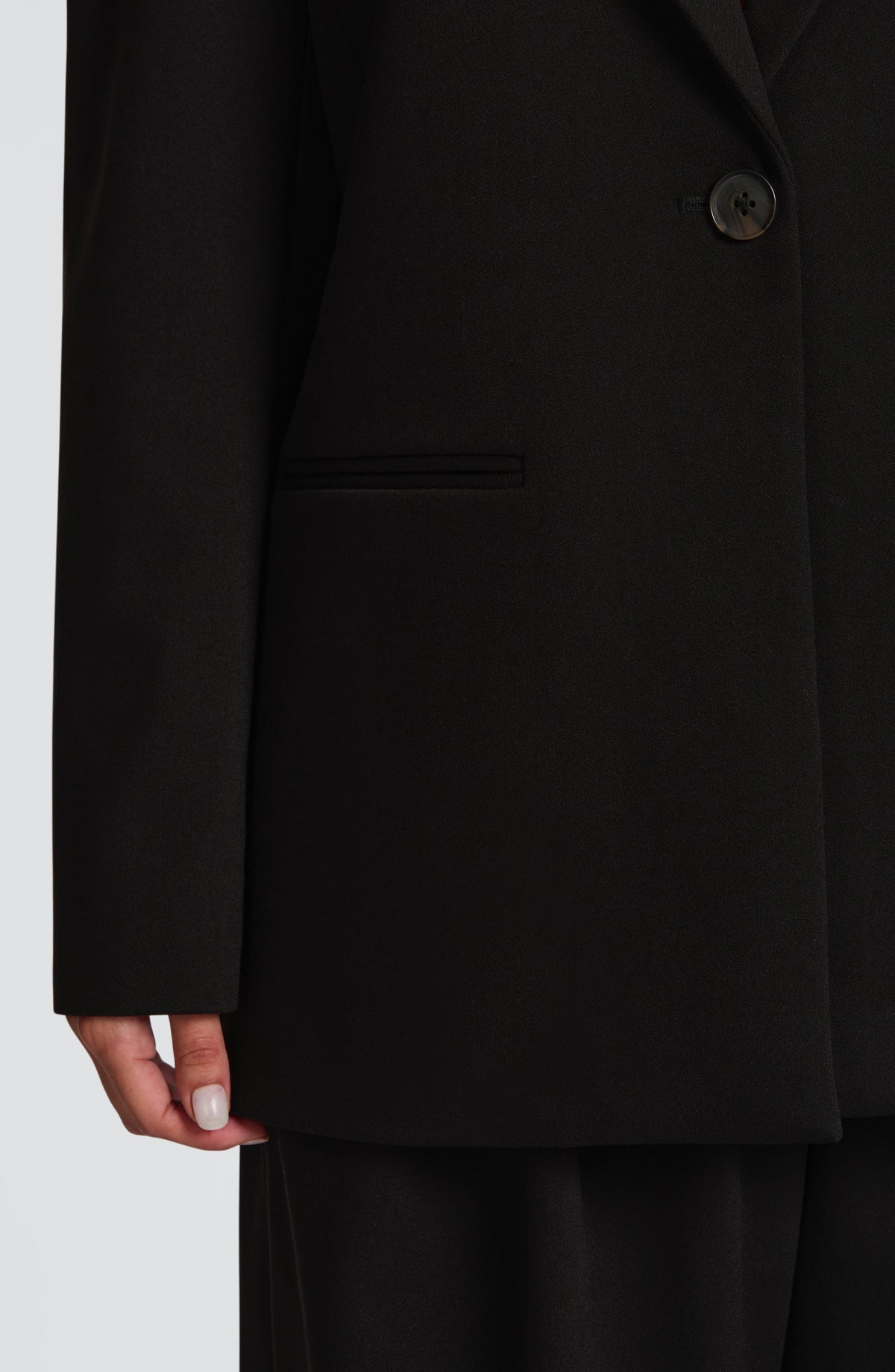 Blazer Oversize Reece – Negro