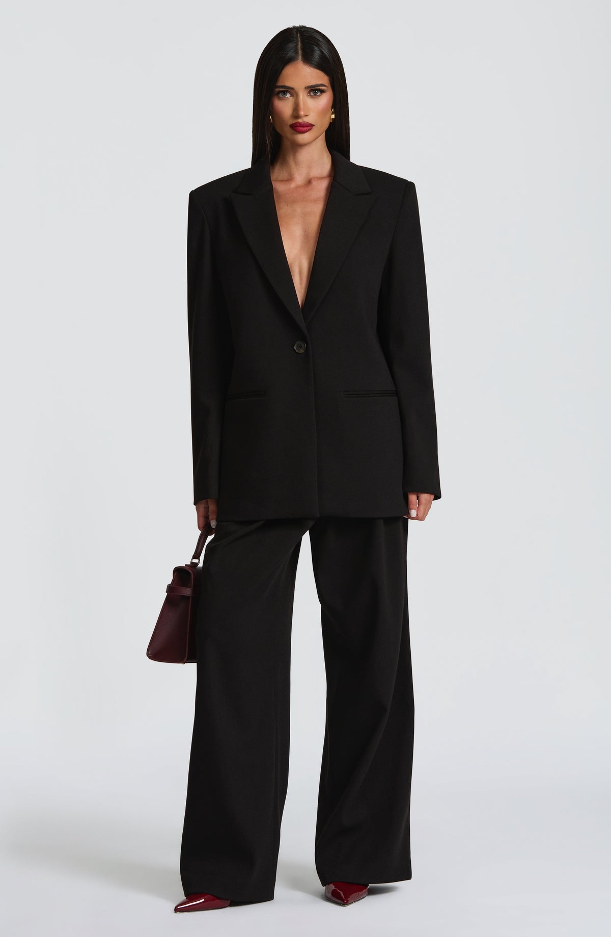Blazer Oversize Reece – Negro
