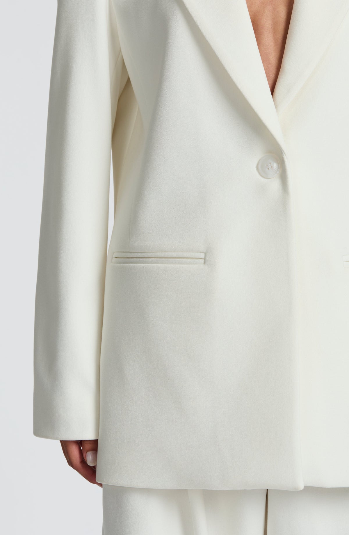Blazer Oversize Reece – Marfil
