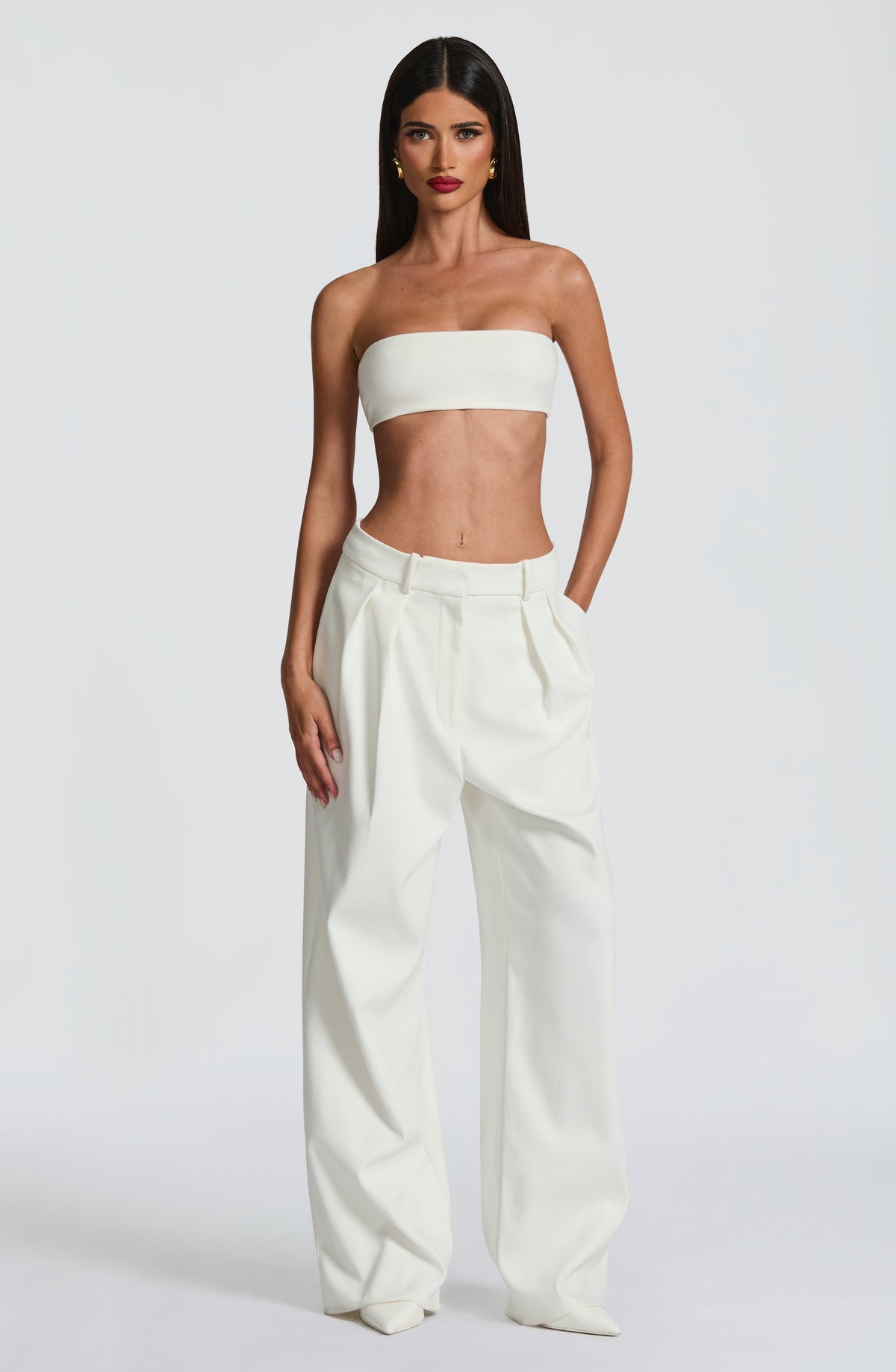Top Bandeau Simi – Marfil