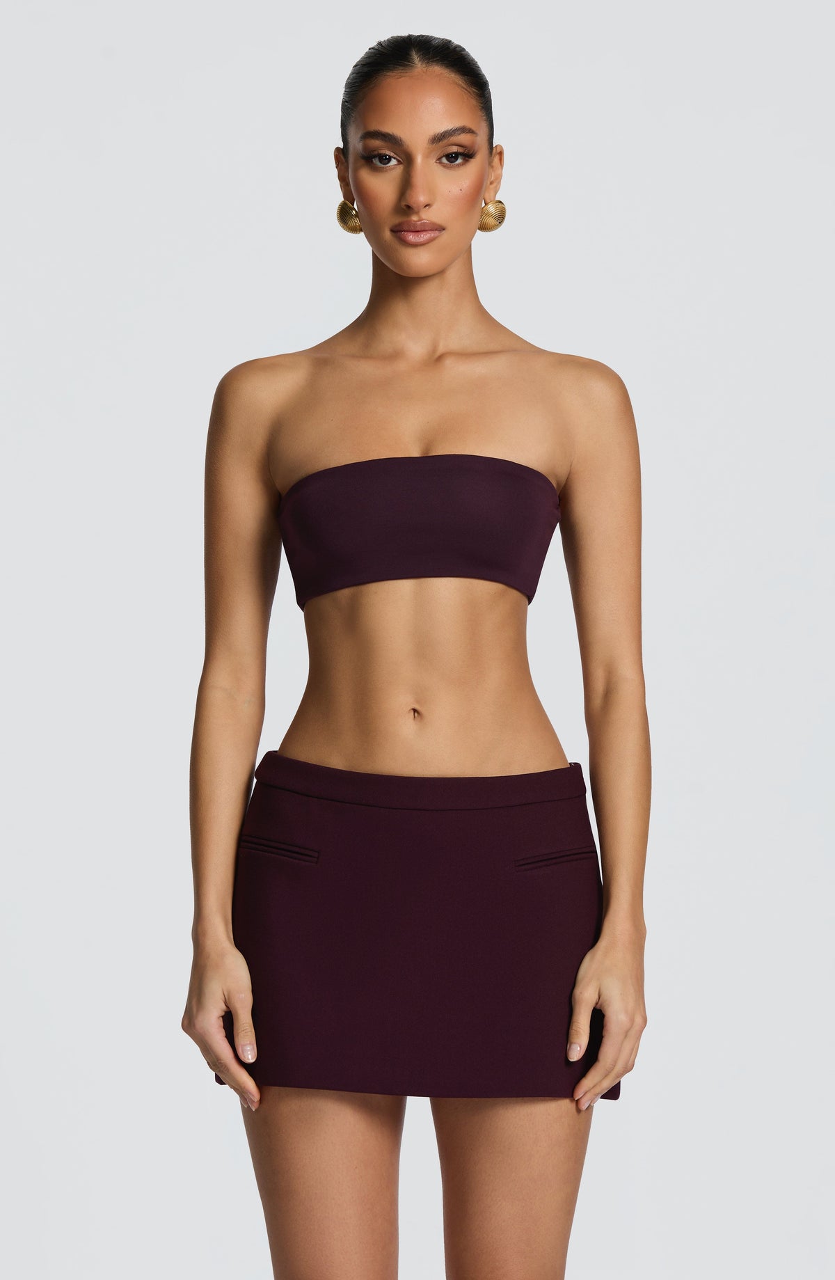 Top Bandeau Simi – Ciruela