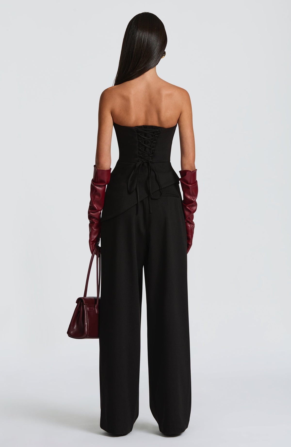 Top Corsé Largo Sloan – Negro