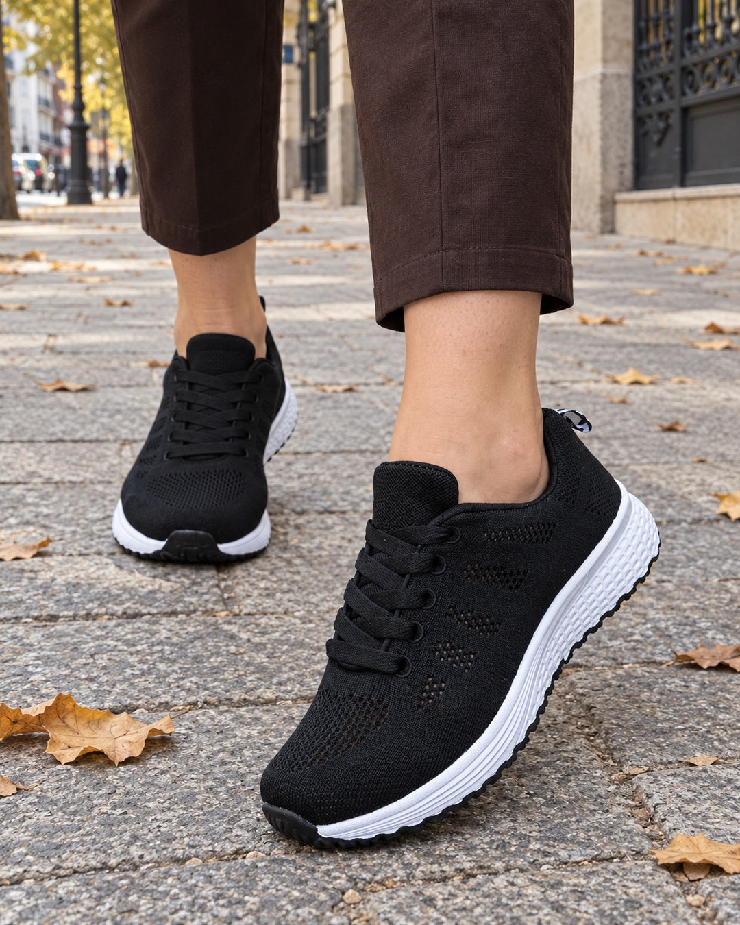 Zapatillas Deportivas Ligeras – Negro · 2