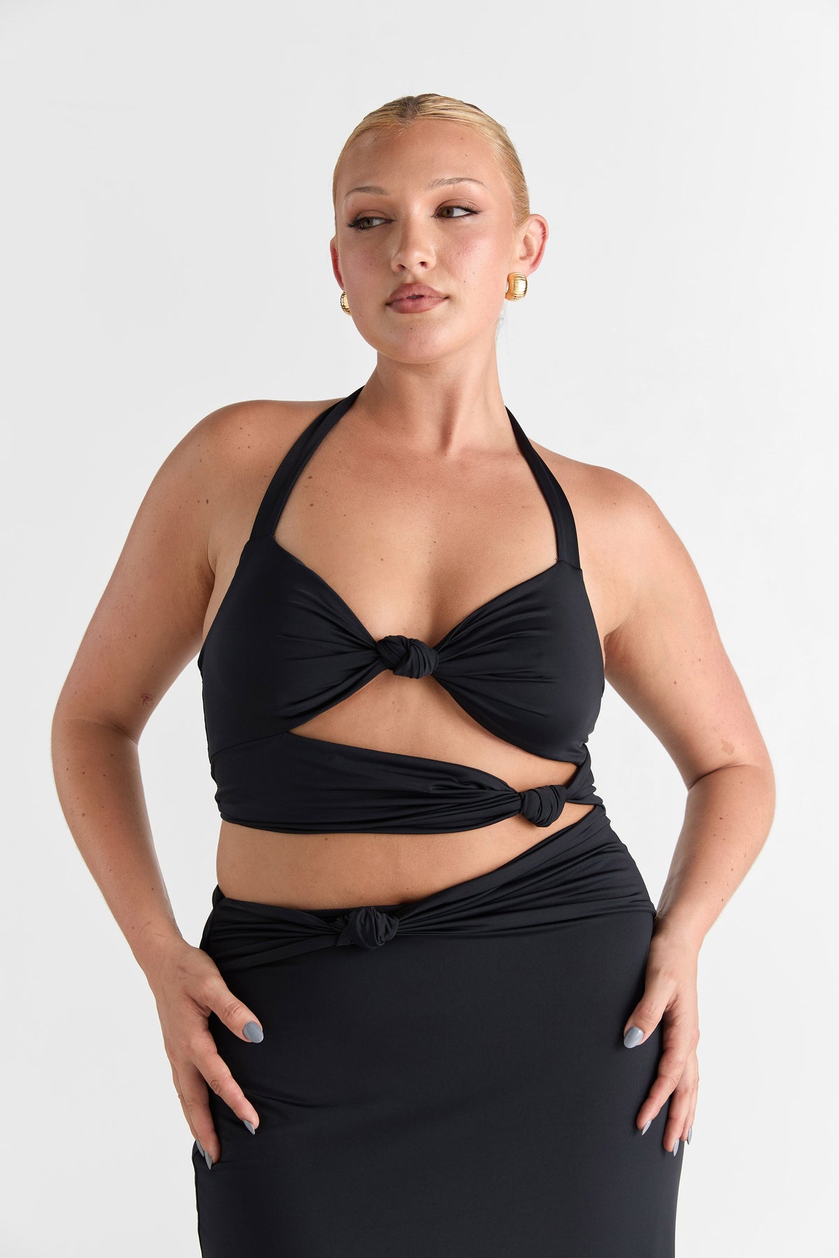 Vestido Oralia Chic – Negro Elegante
