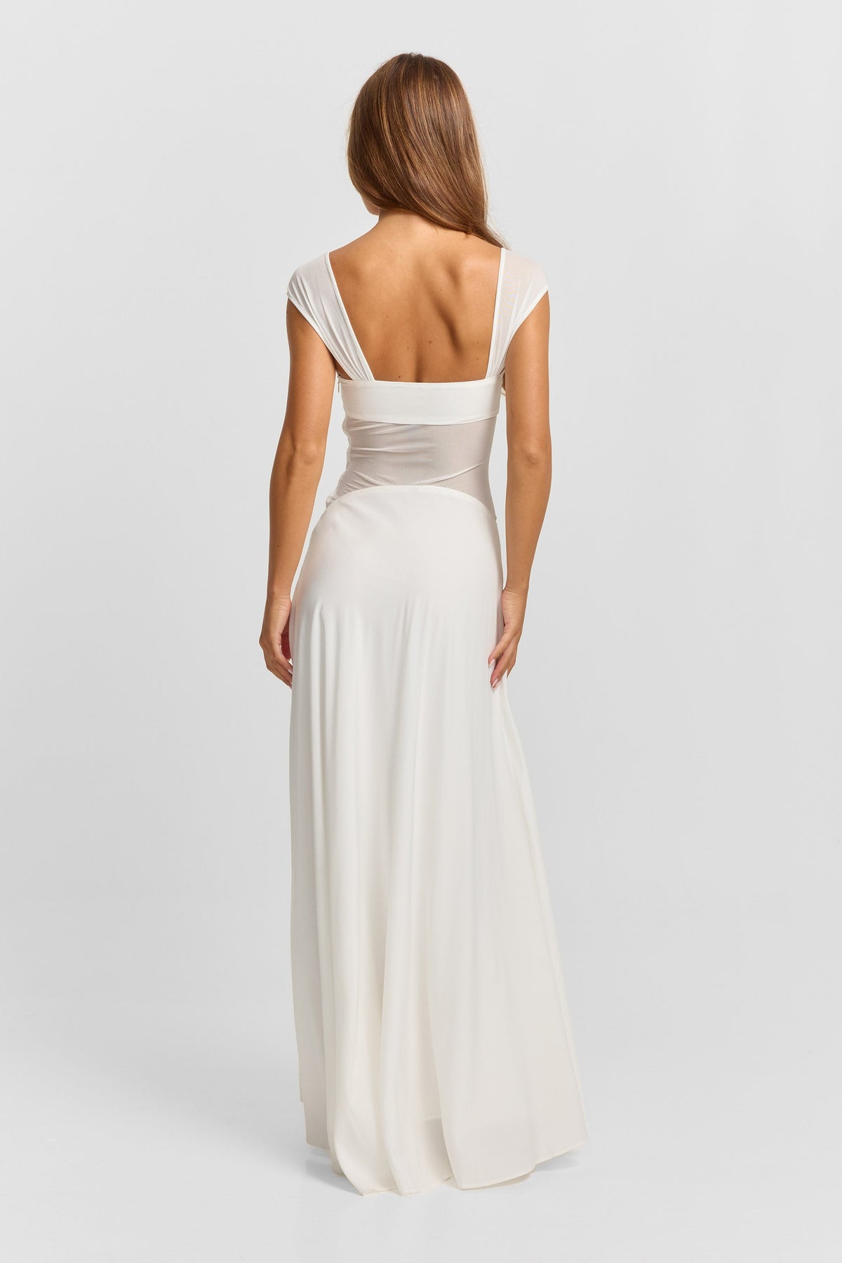 Vestido Anastasia Maxi – Blanco Bridal