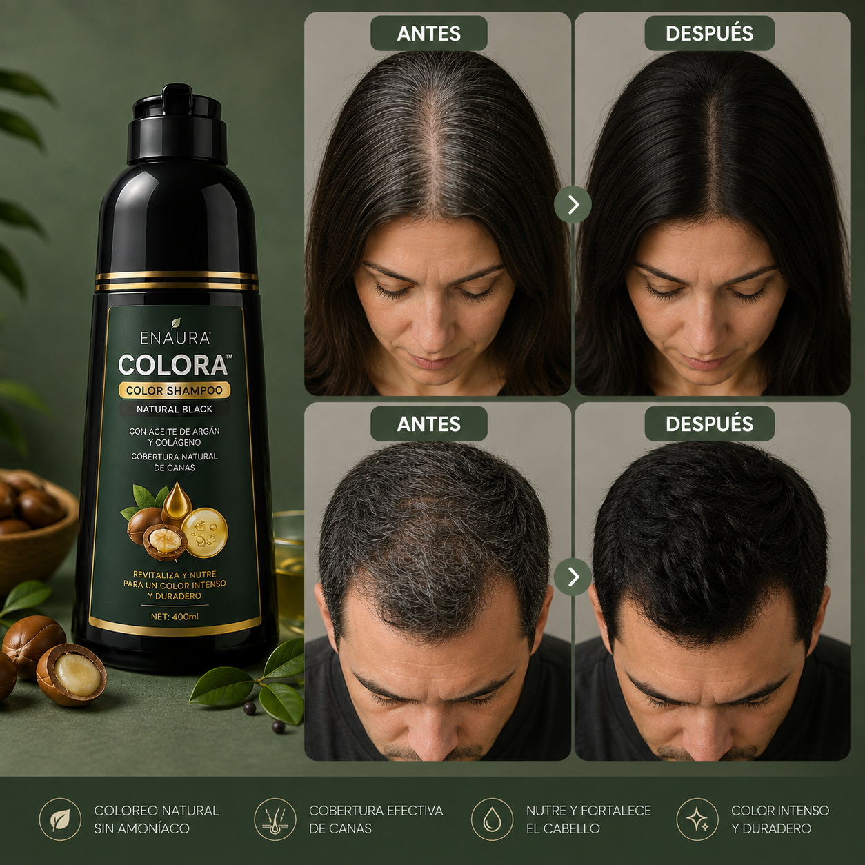 Enaura COLORA™ — Renovación del Color