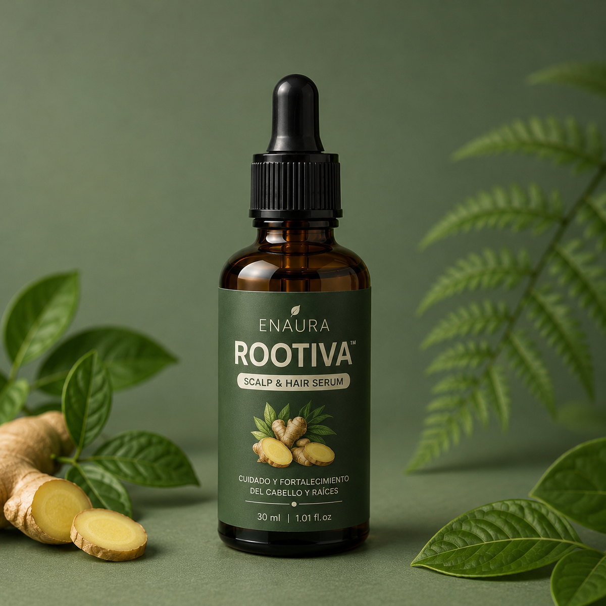 Enaura ROOTIVA™ — Fortalecedor para Cabello y Raíces