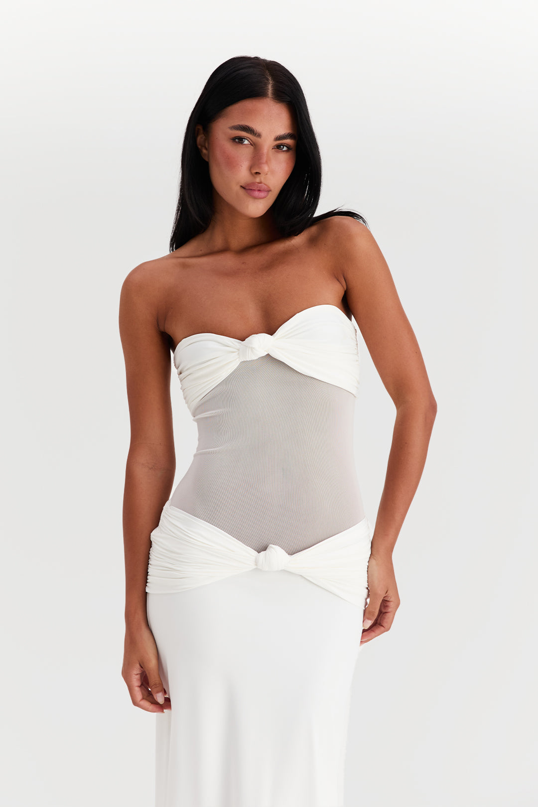 Vestido Amara Maxi – Blanco Luminoso