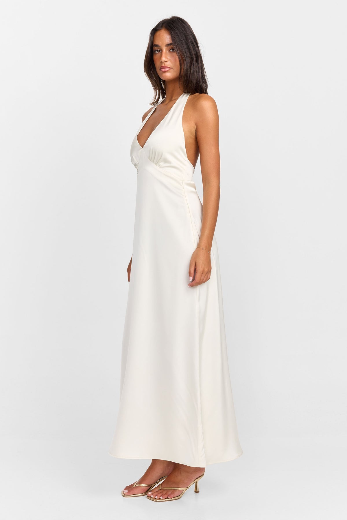 Vestido Bellatrix Maxi – Blanco Luminoso