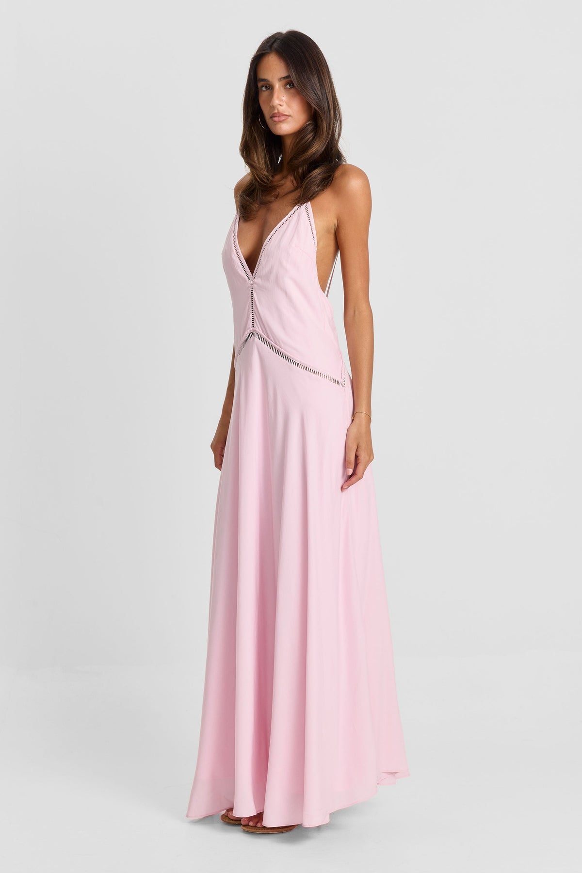Vestido Posey Maxi – Rosa Delicado