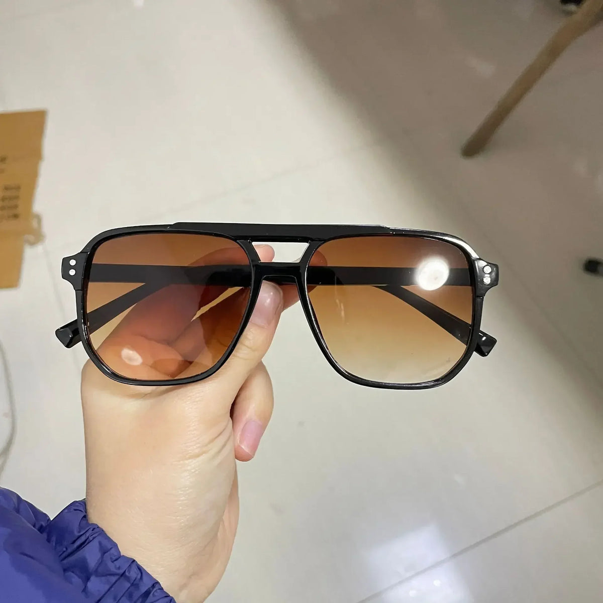 Gafas de Sol Vintage Montura Cuadrada UV400