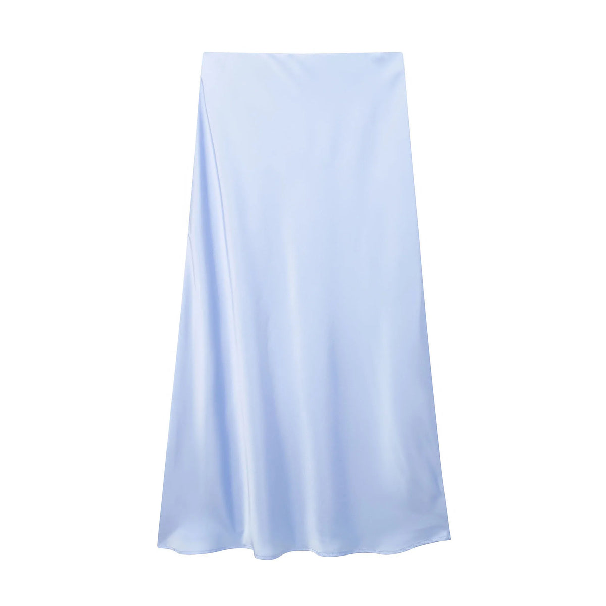 Falda Satin Elegance – Estilo Midi