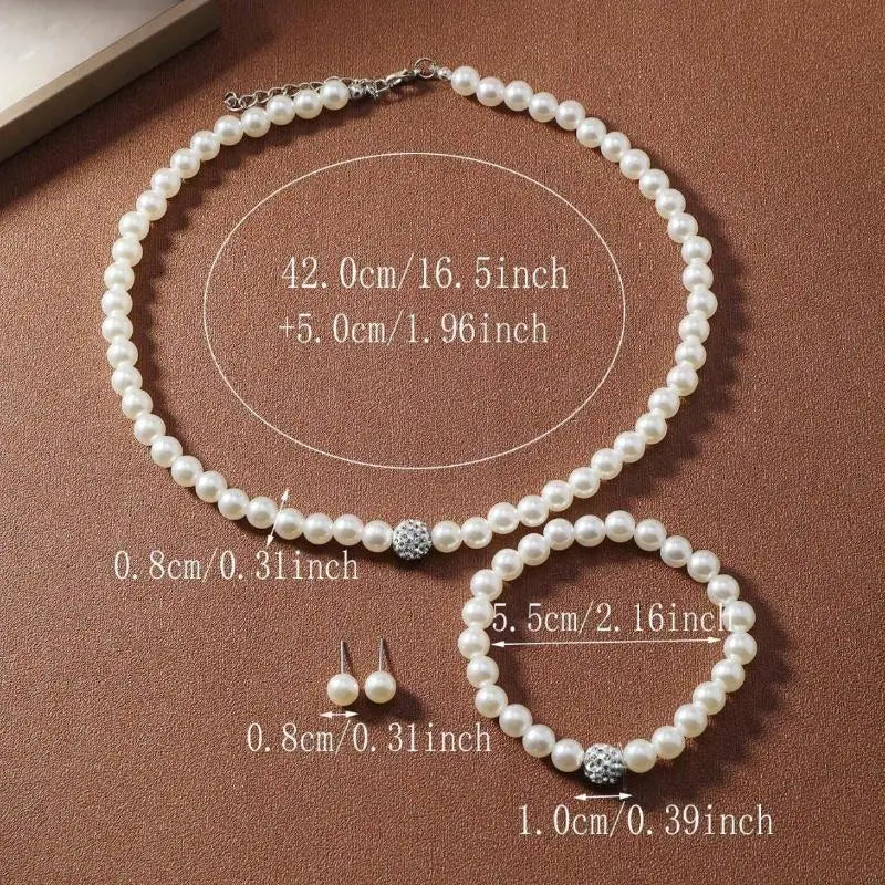 Set Luxury Pearl – Estilo Elegante