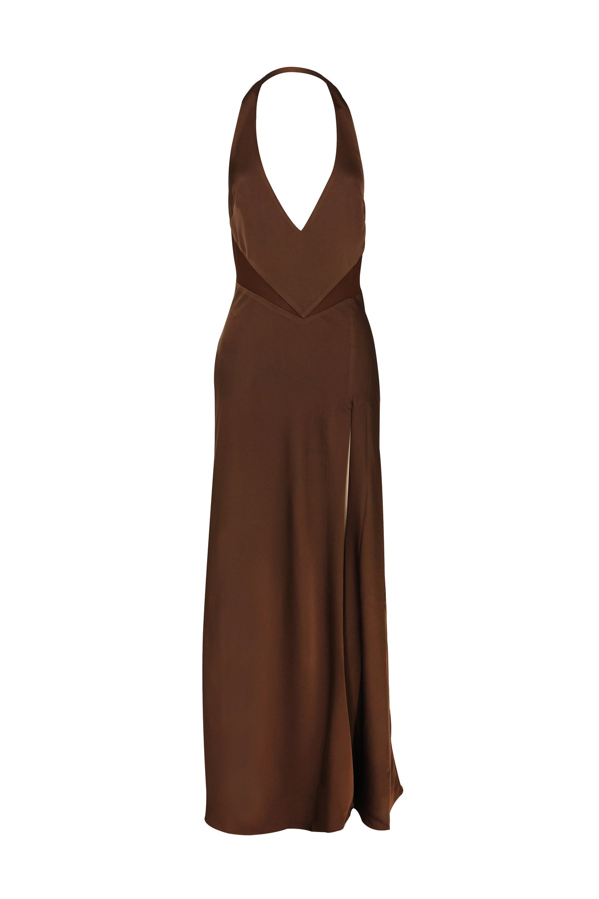 Vestido Arabella Maxi – Chocolate Sofisticado