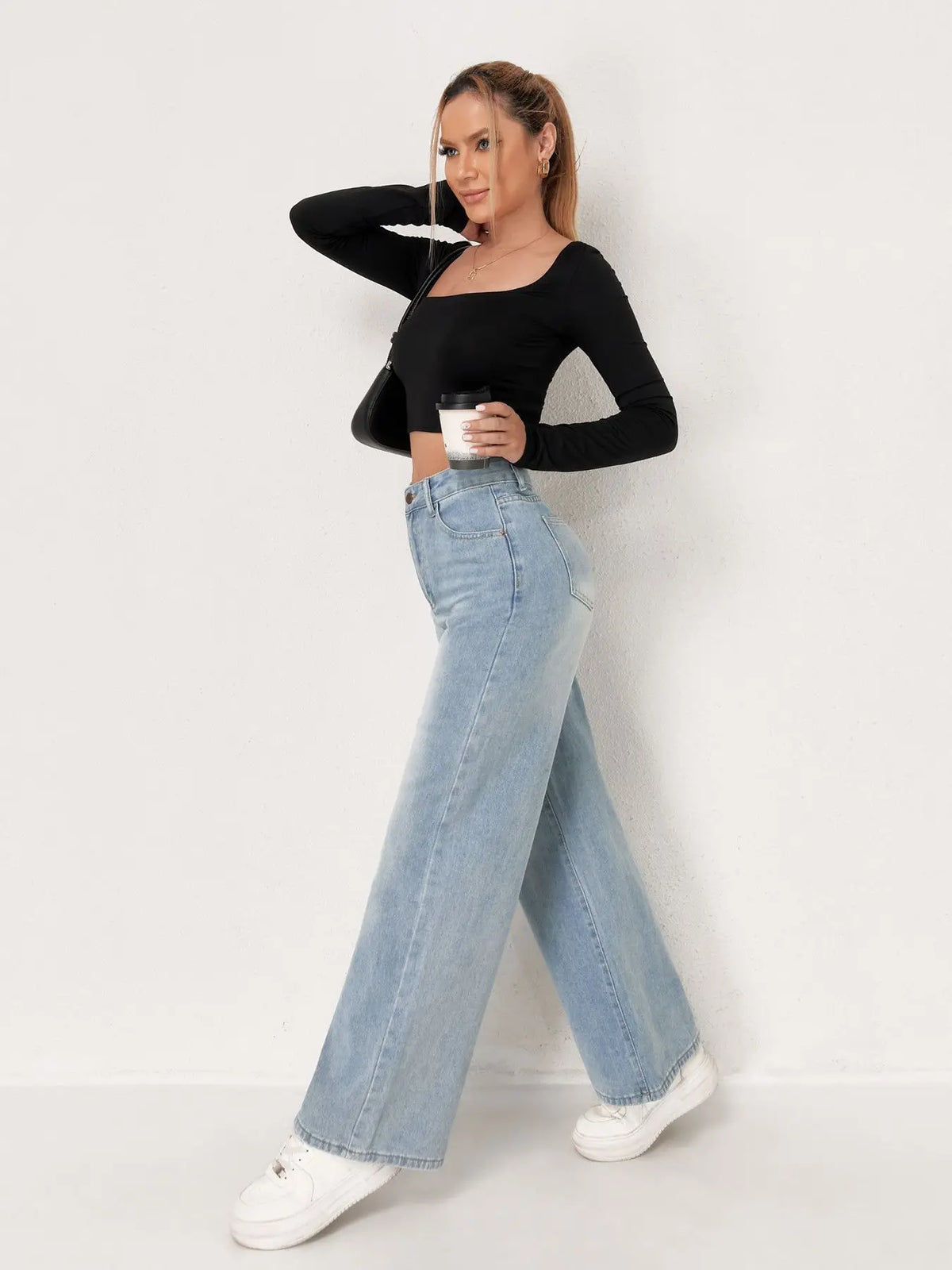 Pantalón Wide Core – Estilo Lavado