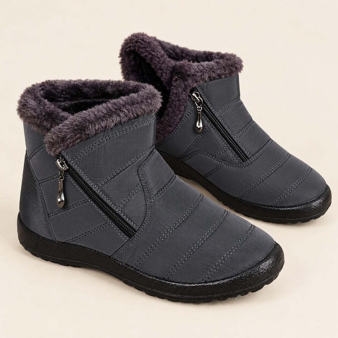 Botas forradas gris · 1