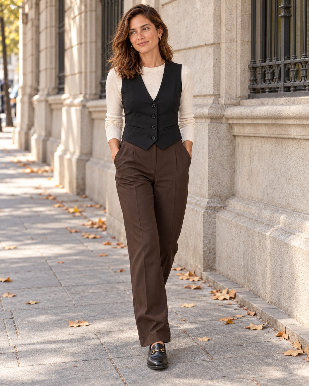 Chaleco Tailored Chic – Estilo Oficina · 3