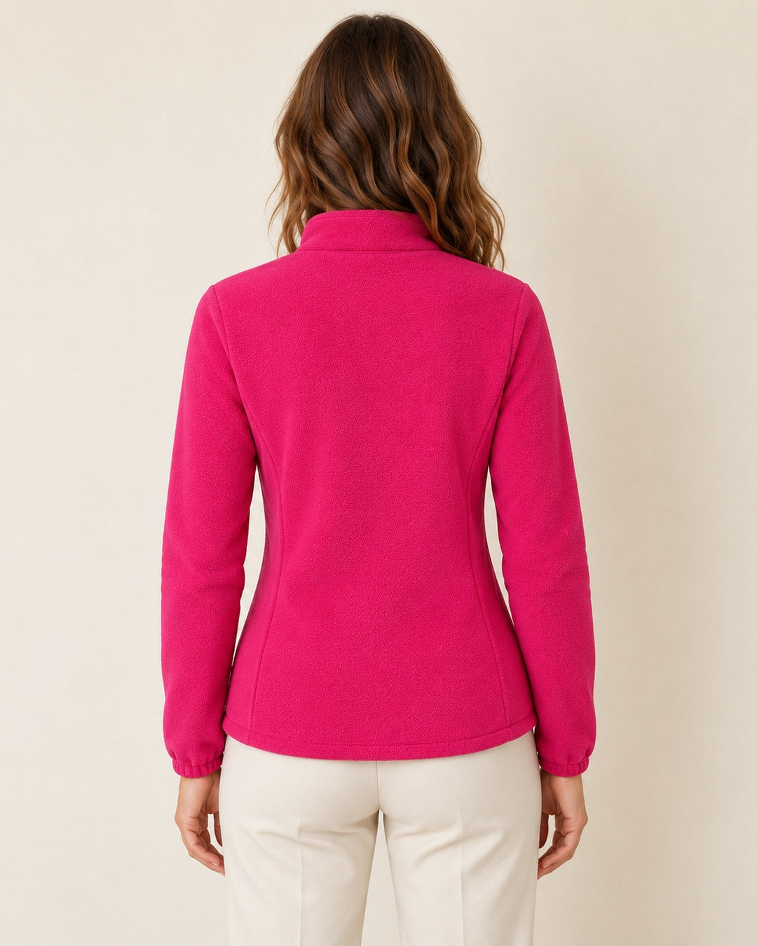 Chaqueta Polar con Cremallera – Fucsia · 1