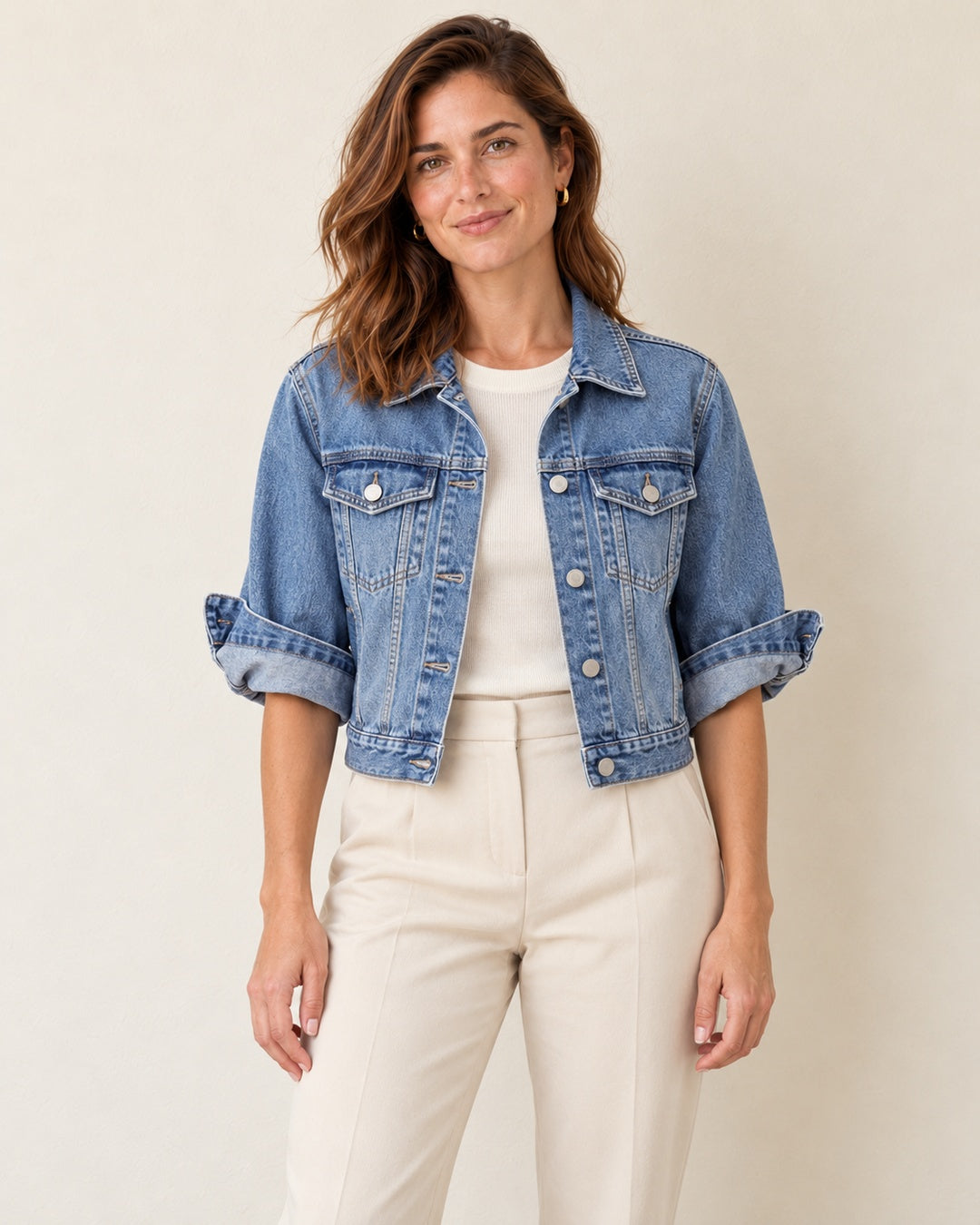 Chaqueta Vaquera Clásica – Azul · 1