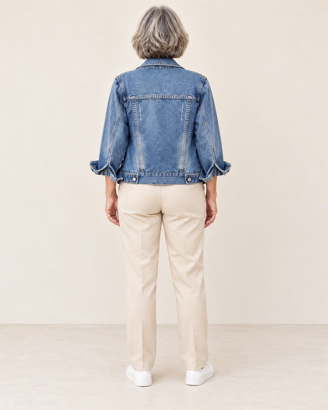 Chaqueta Vaquera Clásica – Azul · 2