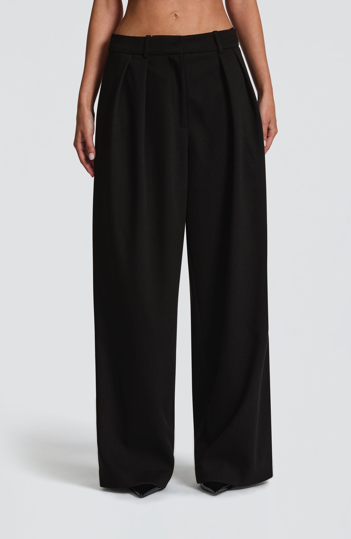 Pantalón Sastre Ancho Kirsty – Negro