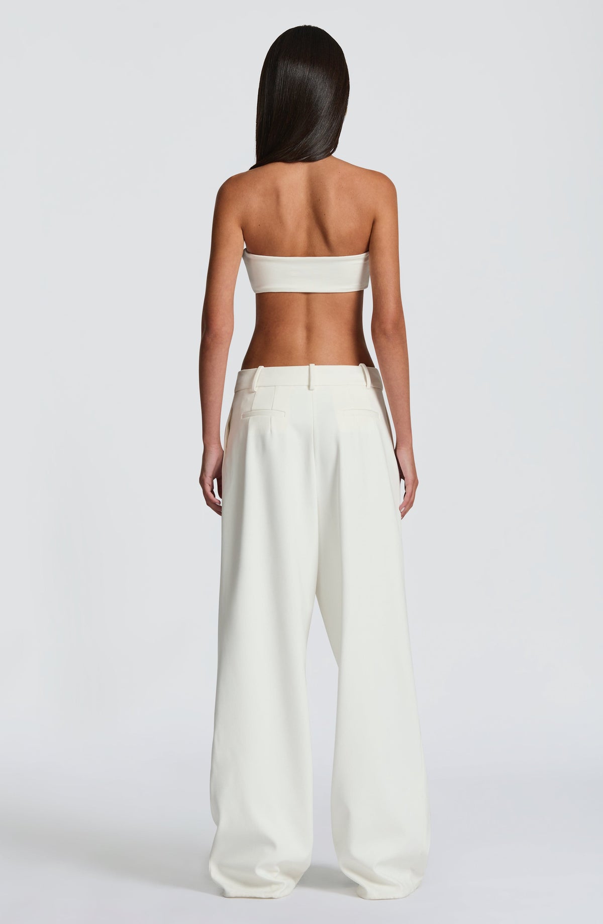 Pantalón Sastre Ancho Kirsty – Marfil
