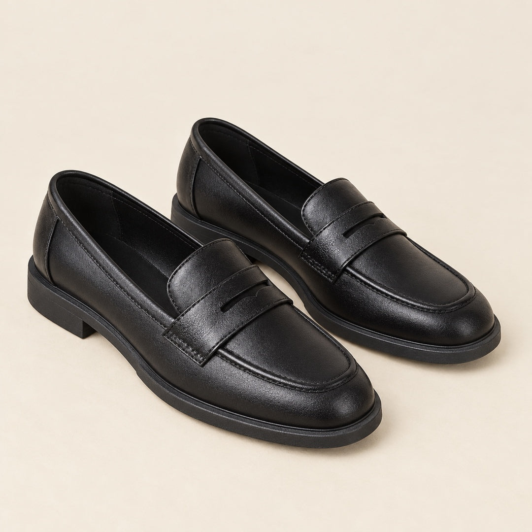 Mocasines con Plataforma – Negro · 1