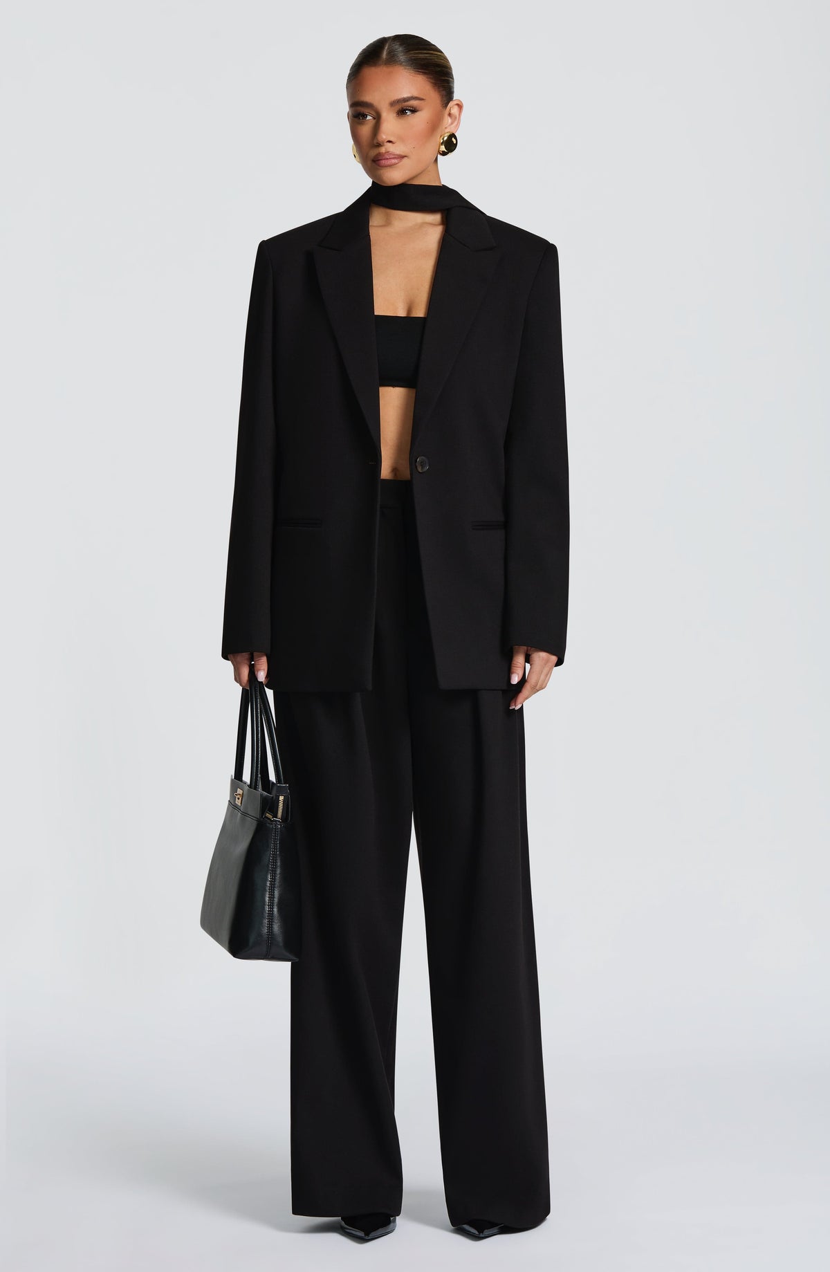 Blazer Oversize Reece – Negro