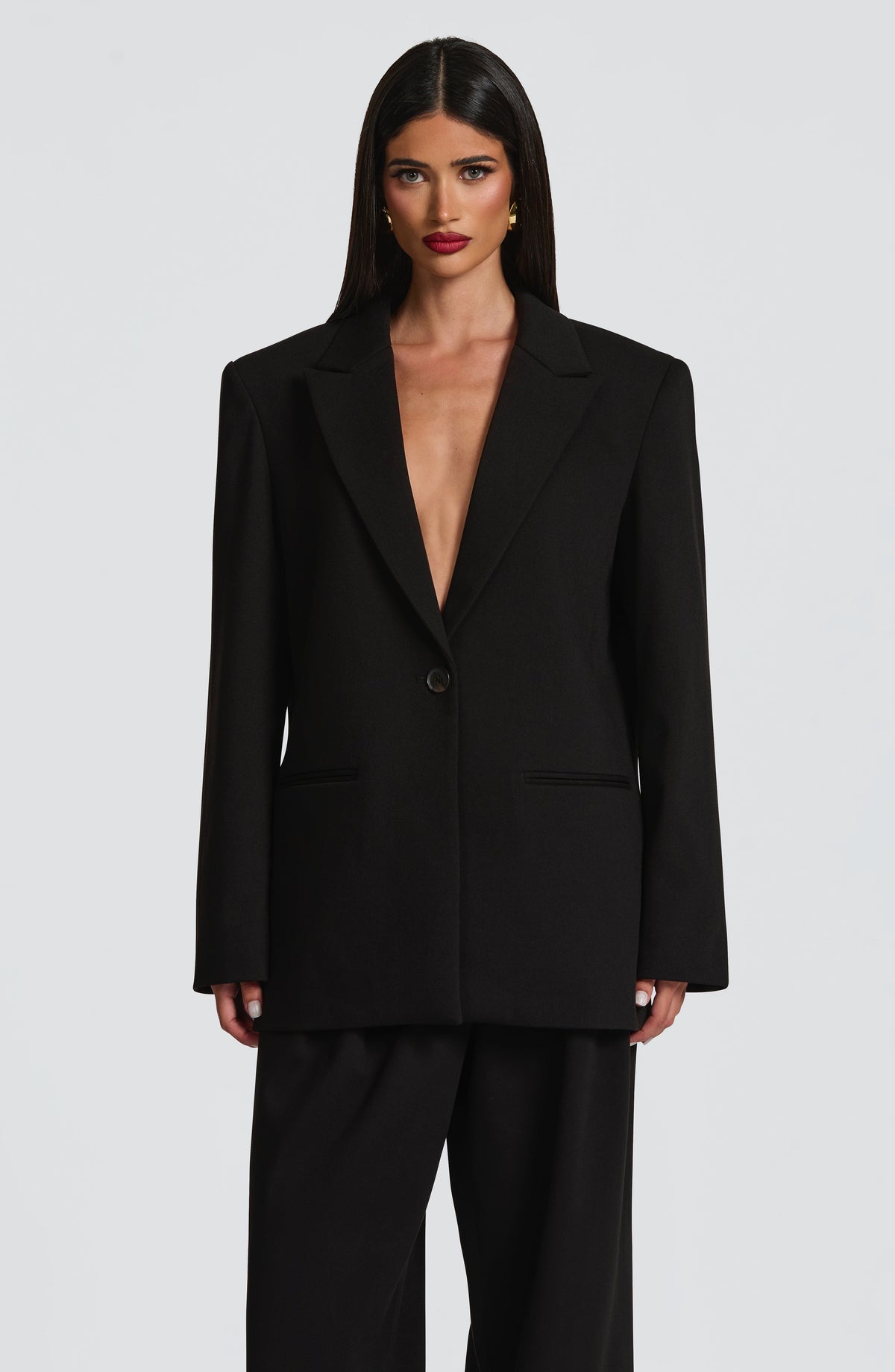 Blazer Oversize Reece – Negro