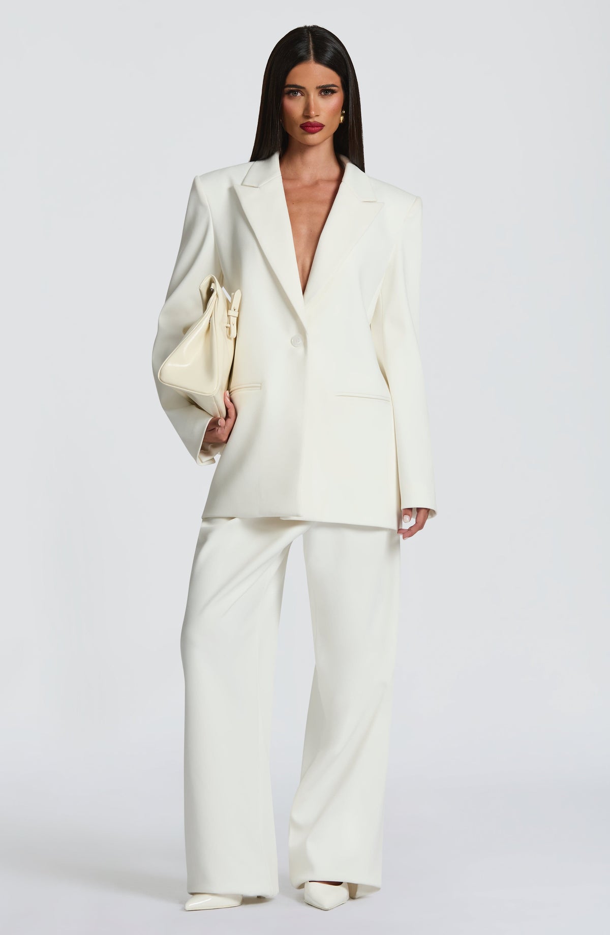 Blazer Oversize Reece – Marfil