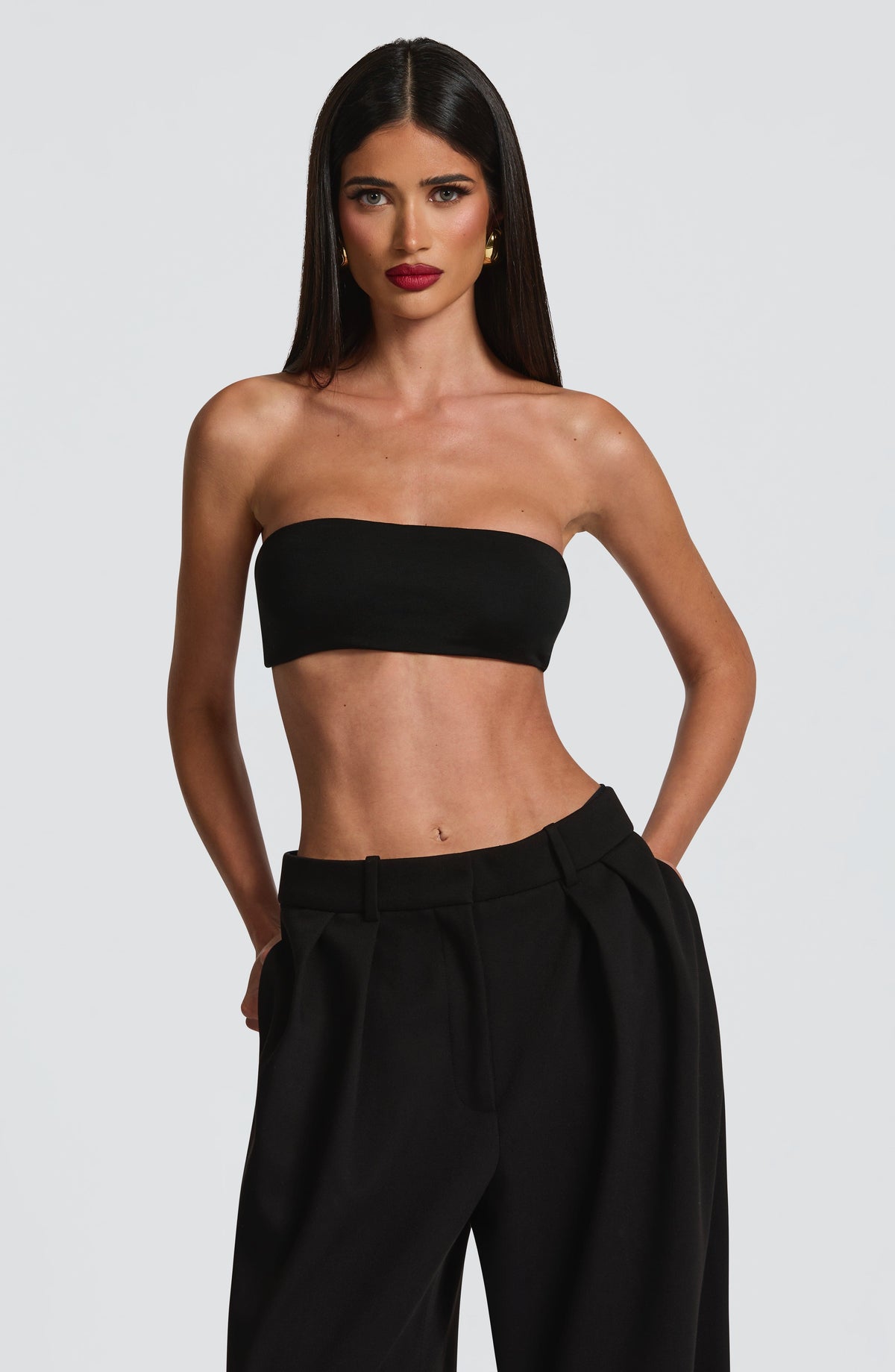 Top Bandeau Simi – Negro