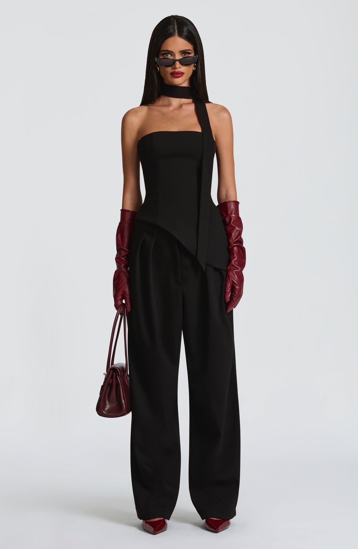 Top Corsé Largo Sloan – Negro