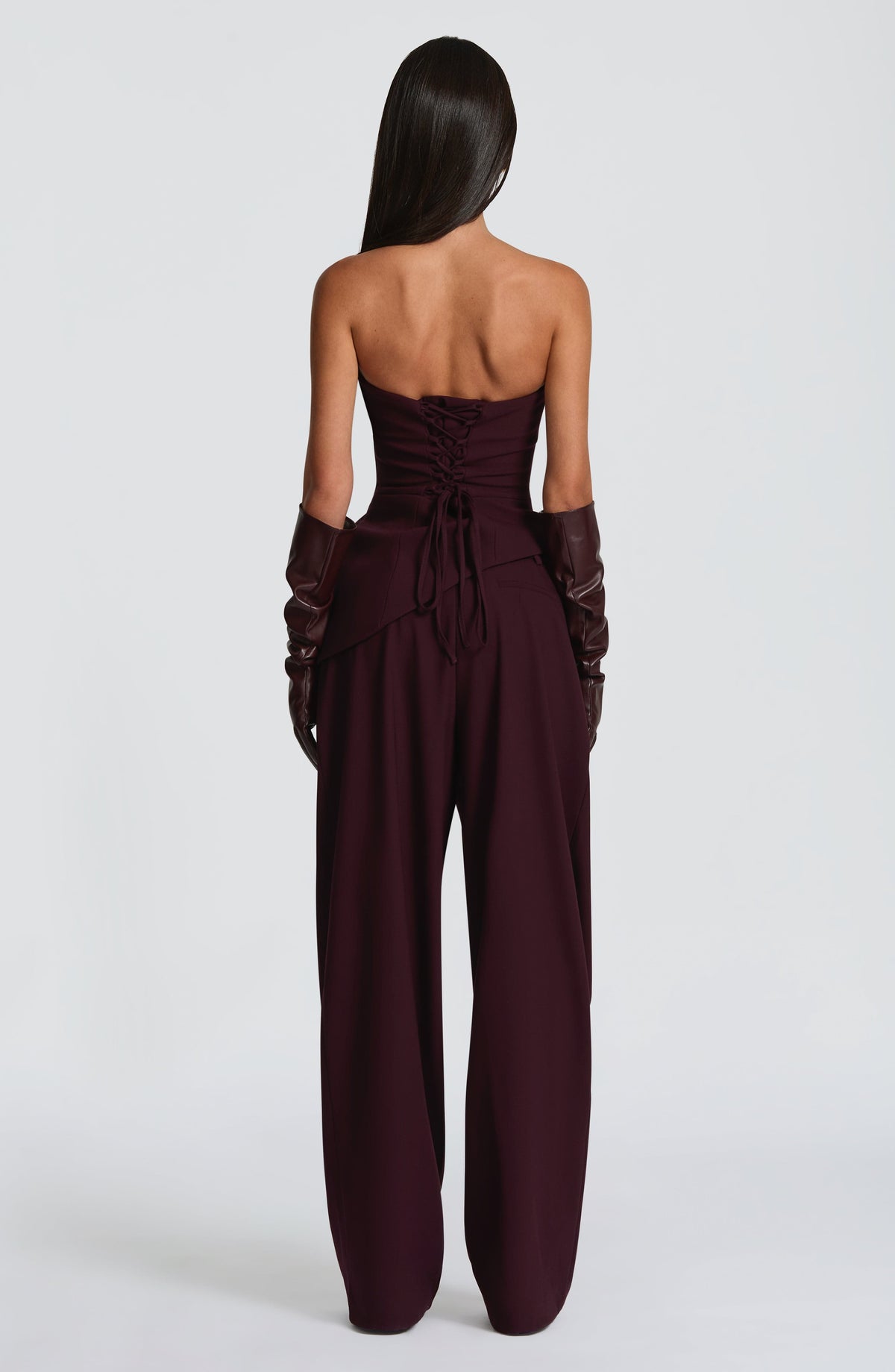 Top Corsé Largo Sloan – Ciruela