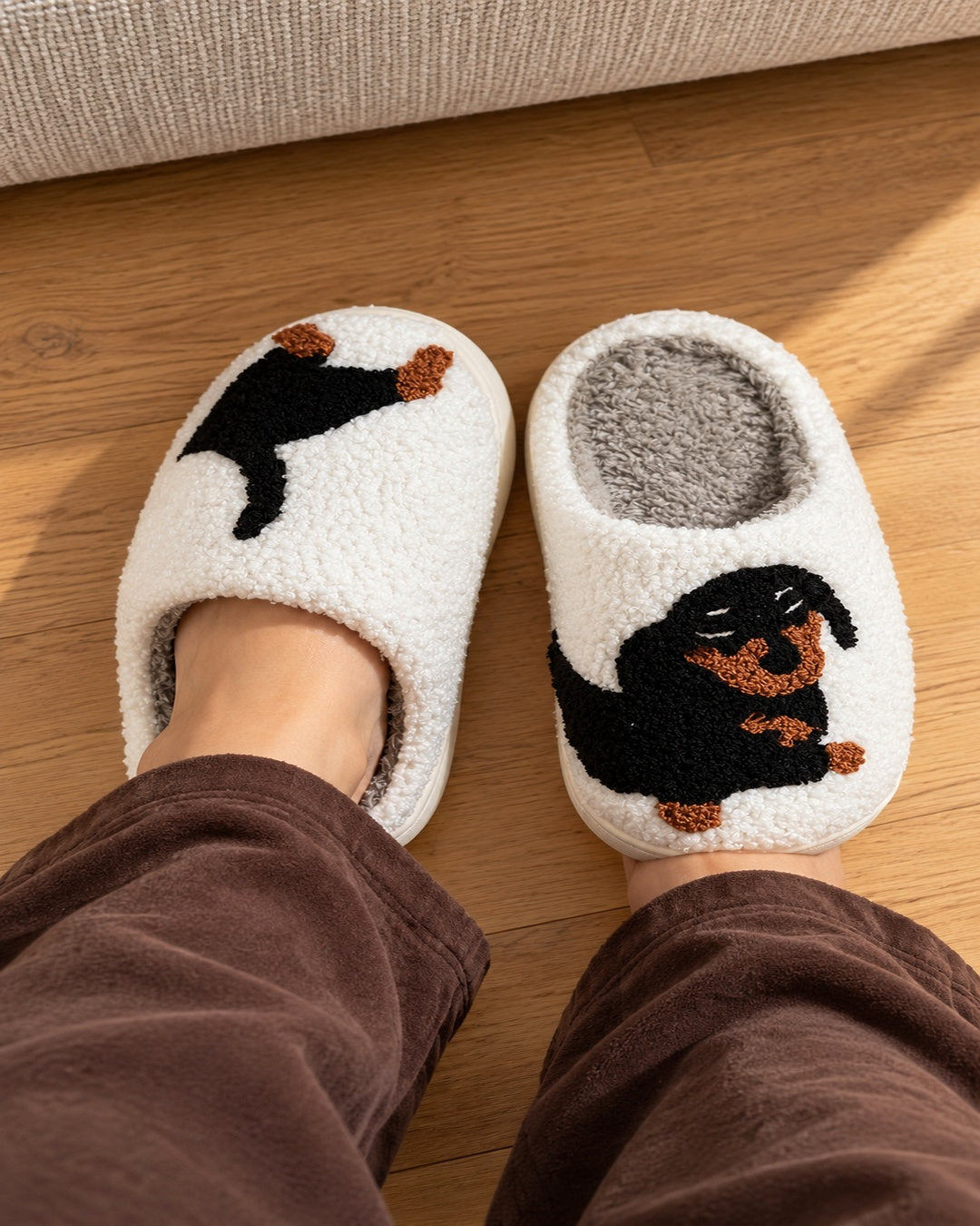 Zapatillas de Casa Perrito – Blanco · 2